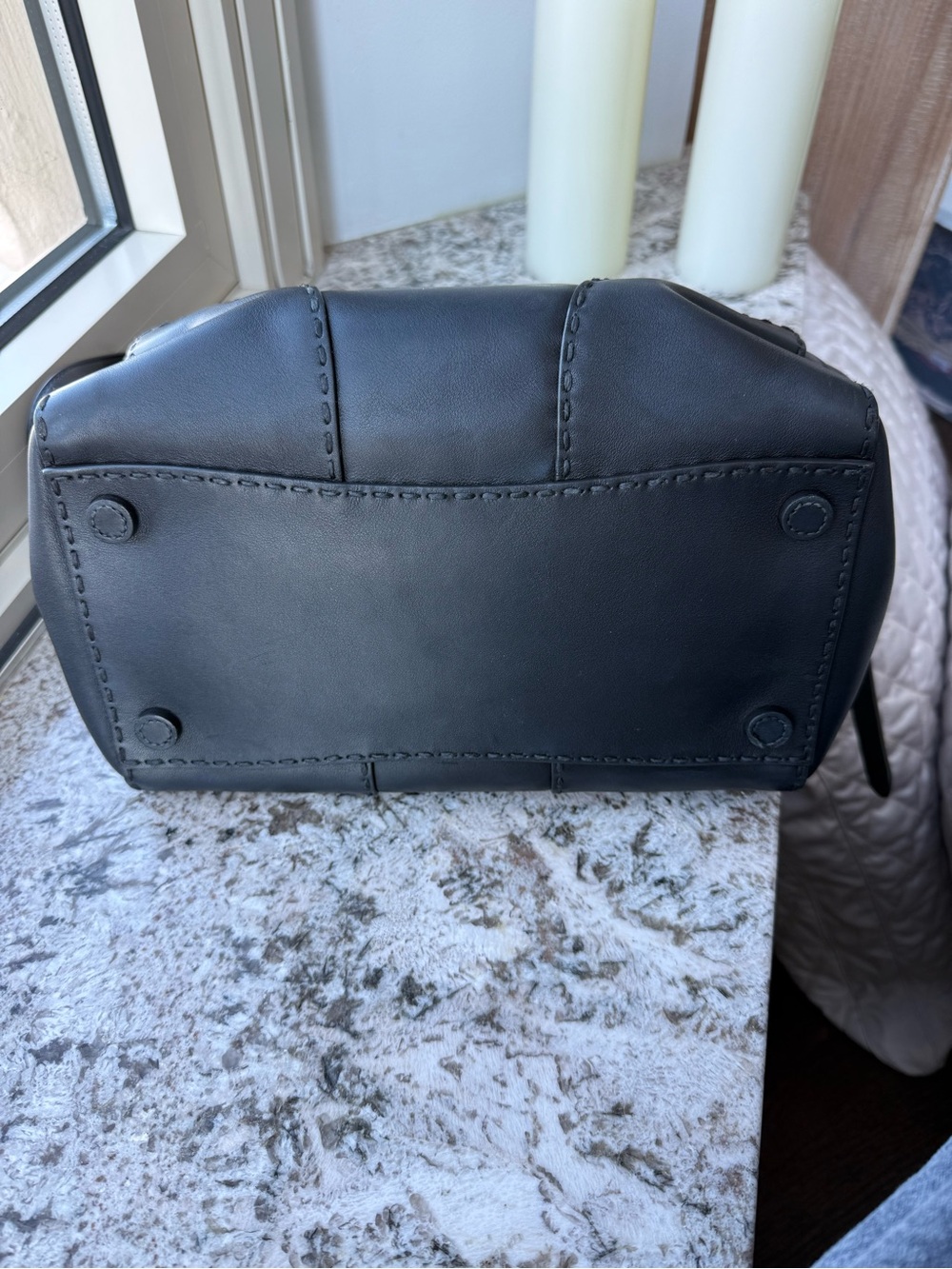 Authentic Prada Twin Pocket City Crossbody Tote in Black Saffiano Leather w/COA - Picture 6 of 15